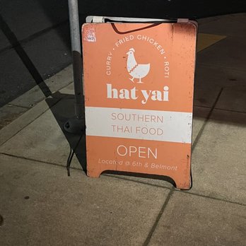 Hat Yai - Sign - Thai Near Me - Portland, Oregon Hat Yai - Sign - Thai Near Me - Portland, Oregon