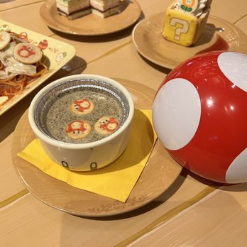Toadstool Cafe - Super Mushroom Soup - Cafes Near Me - Universal City, California Toadstool Cafe - Super Mushroom Soup - Cafes Near Me - Universal City, California