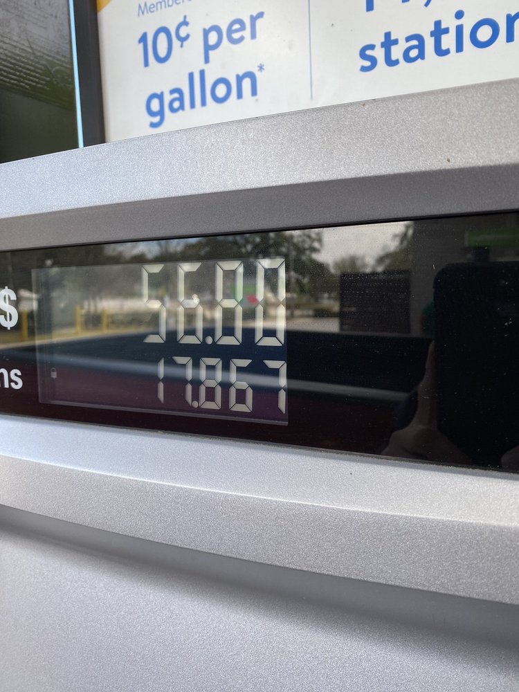 WALMART FUEL STATION 955 S Woodland Boulevard, Deland, Florida Gas