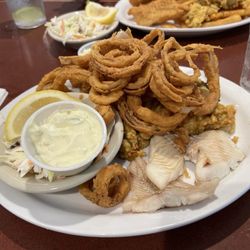 Marshland 3A - Baked fish and onion rings