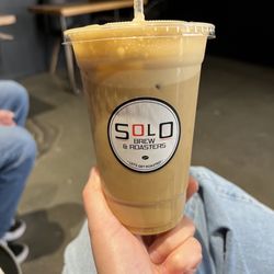 Solo Brew & Roasters - Seasonal latte with oat milk
