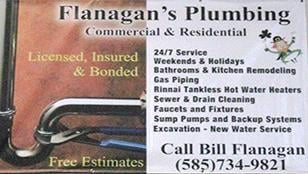 Slide of Flanagan's Plumbing Heating