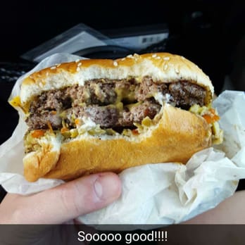 Neon Grill - Olives and mayo double cheeseburger! So big and so good! - Burgers Near Me - Saint Joseph, Michigan Neon Grill - Olives and mayo double cheeseburger! So big and so good! - Burgers Near Me - Saint Joseph, Michigan