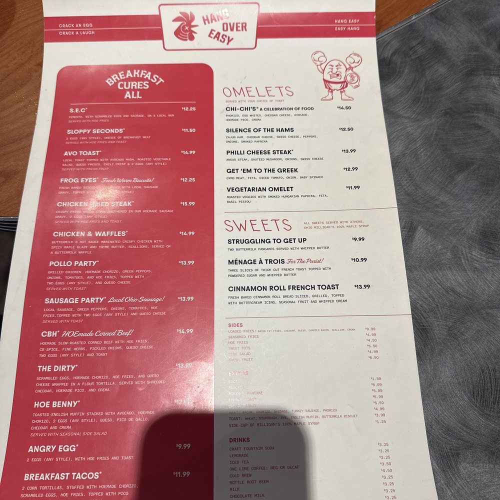 HangOverEasy - Amazing menu - Breakfast & Brunch Near Me - Columbus, Ohio HangOverEasy - Amazing menu - Breakfast & Brunch Near Me - Columbus, Ohio