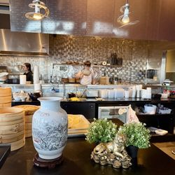 Lan's Noodles & Dumplings - Overview of the kitchen