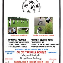 École de Shaolin Wing Chun Kung-Fu d'Argenteuil - Affiche (Grenville-sur-la-Rouge)