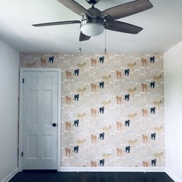 Accent wallpaper wall Accent wallpaper wall