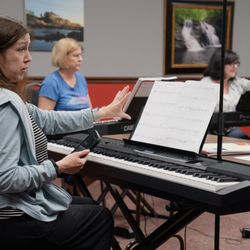 Adult Group Piano class at Cincinnati Music Academy