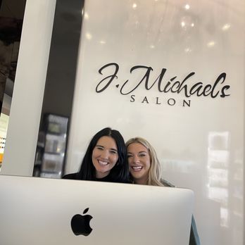 J. Michaels Salon - The hostess with the mostest (Tina) and one of the best eyelash tech (Cassie). - Hair Salons Near Me - Des Moines, Iowa J. Michaels Salon - The hostess with the mostest (Tina) and one of the best eyelash tech (Cassie). - Hair Salons Near Me - Des Moines, Iowa