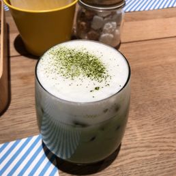 Green Tea Latte from Flippers HK! Green Tea Latte from Flippers HK!