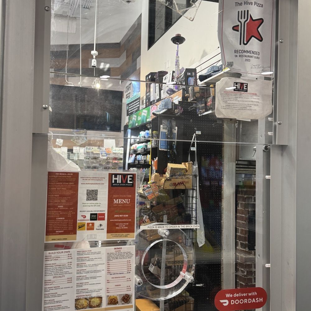 The Hive Pizza - Side Window for Hive ordering - Pizza Near Me - Atlanta, Georgia The Hive Pizza - Side Window for Hive ordering - Pizza Near Me - Atlanta, Georgia