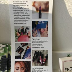 Front Row Cosmetics - A few goodies offered by Front Row Cosmetics