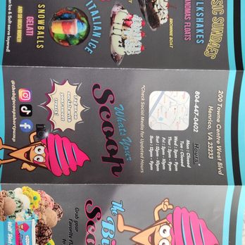 The Big Scoop - Ice Cream & Frozen Yogurt Near Me - Henrico, Virginia