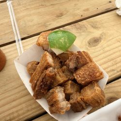 The Ranch BBQ Steak - Fried pork (Chicharrones)