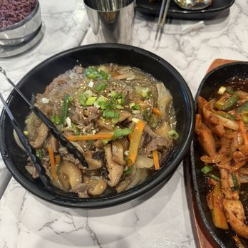 Gold Spoon - Beef Japchae - Korean Near Me - Carrollton, Texas Gold Spoon - Beef Japchae - Korean Near Me - Carrollton, Texas