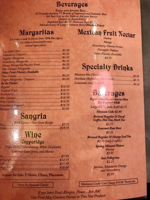 Menu photo 7 El Toreador Restaurant San Francisco, CA Menu photo 7 El Toreador Restaurant San Francisco, CA