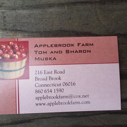 Applebrook Farm - Business card