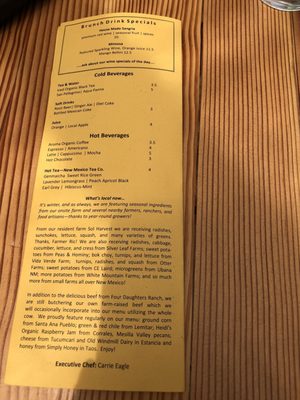 Menu photo 3 Farm & Table Albuquerque, NM