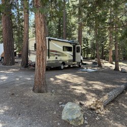 Camp Richardson - Our campsite was huge and all nature!