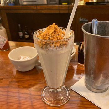 The Nook - Butterfinger shake - American Near Me - Charlottesville, Virginia The Nook - Butterfinger shake - American Near Me - Charlottesville, Virginia