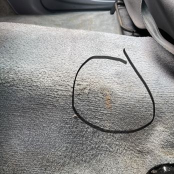 Capital Park and Wash - Left few stains that was very loos dirt a vacuum could of pickup - Auto Detailing Near Me Capital Park and Wash - Left few stains that was very loos dirt a vacuum could of pickup - Auto Detailing Near Me