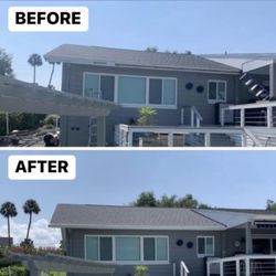 Elite Gutter Installs - Small Install. Fascia Repair + 6'' Seamless Aluminum