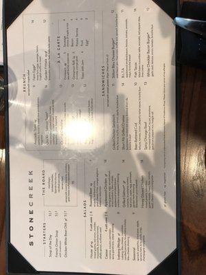 Menu photo 2 Stone Creek Montgomery Montgomery, OH