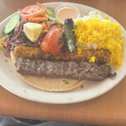 Chicken , beef koobideh