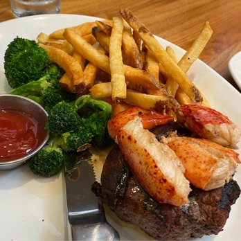 Burtons Grill & Bar - Surf and turf special - New American Near Me - Framingham, Massachusetts