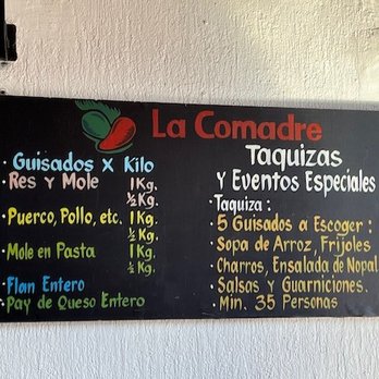 La Comadre Taquería - Tacos Near Me - Ensenada, BCN