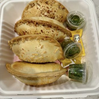 Ana’s Killer Empanadas - We ordered 4 Empanadas to go. Each had lots of delicious filling! - Empanadas Near Me - Delray Beach, Florida