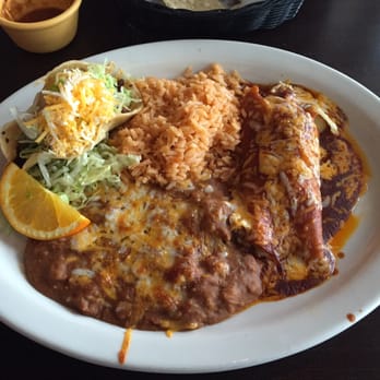 Juanchos Authentic Mexican Restaurant - Taco and chicken enchilada plate. - Mexican Near Me - Upland, California Juanchos Authentic Mexican Restaurant - Taco and chicken enchilada plate. - Mexican Near Me - Upland, California