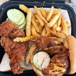 #3 slider and tender extra hot #3 slider and tender extra hot
