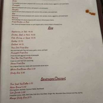 Thai Bistro Suksabay - Menu - Thai Near Me - Aiea, Hawaii