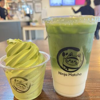 Ninja Matcha - Matcha soft serve and matcha latte - Coffee & Tea Near Me - Houston, Texas