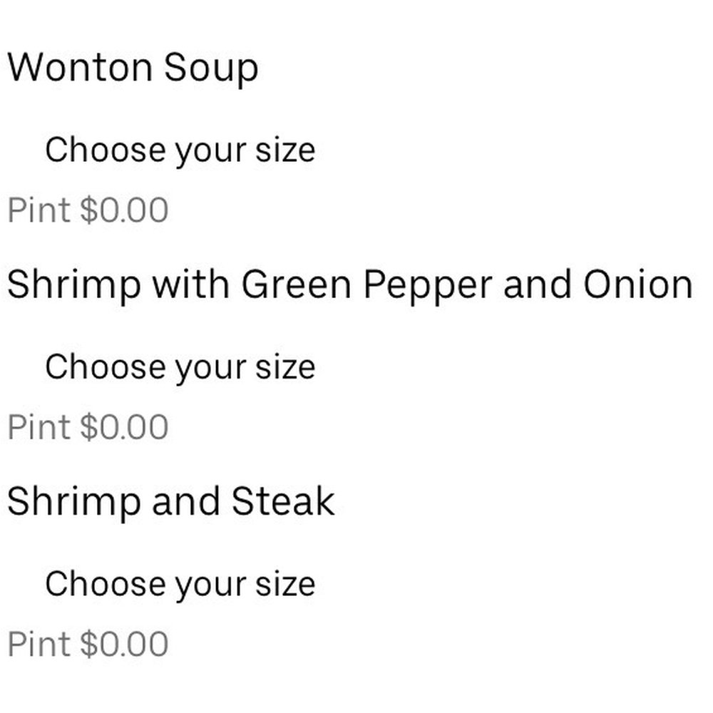 My order My order