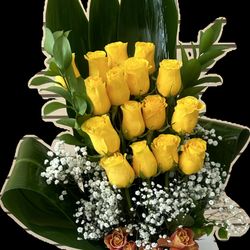 Pasadena Butterfly's - Light Roses Bloom Arrangement