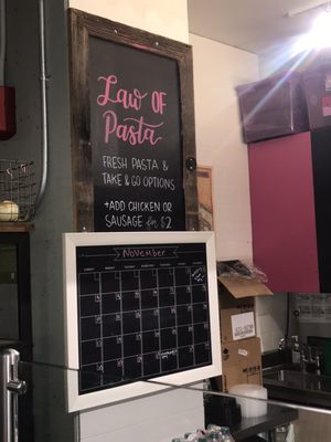 Law of Pasta by null