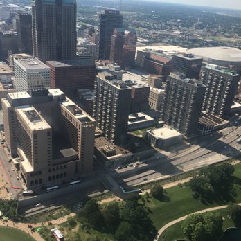 Gateway Arch - View northwest atop the arch - Landmarks & Historical Buildings Near Me - St. Louis, Missouri