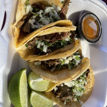 Fritangas La Prietunga - Shredded Lamb Tacos $15 Delicious! (Large consome not shown!) - Empanadas Near Me - Bernalillo, New Mexico