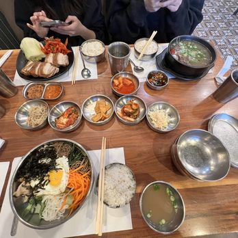 Tang 190 - 18. Pork and Kimchi Wrap 9. Back-Rib Soup, Bibimbap - Korean Near Me - Irvine, California Tang 190 - 18. Pork and Kimchi Wrap 9. Back-Rib Soup, Bibimbap - Korean Near Me - Irvine, California