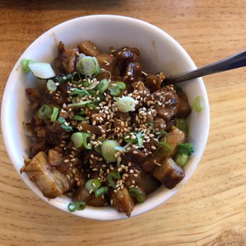 Ramen Bella - Mini chashu bowl (add on to ramen order, $3.99) - Ramen Near Me - Langley City, British Columbia Ramen Bella - Mini chashu bowl (add on to ramen order, $3.99) - Ramen Near Me - Langley City, British Columbia