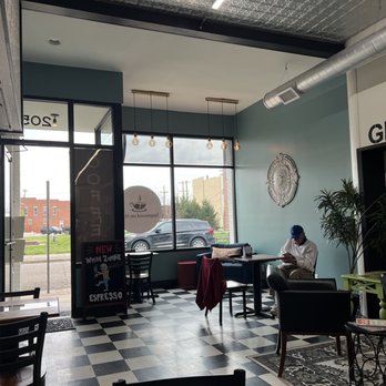impressed Coffee - Impressed Coffee inside cafe. - Coffee & Tea Near Me - Vincennes, Indiana