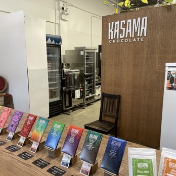 Kasama Chocolate - the chocolate bars displayed with their accolades! - Chocolatiers & Shops Near Me - Vancouver, British Columbia