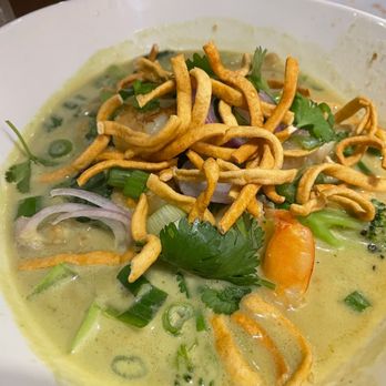 Malai Kitchen - Chiang Mai Noodles wIth Shrimp Chiang Mai Noodles wIth Shrimp - Thai Near Me - Dallas, Texas Malai Kitchen - Chiang Mai Noodles wIth Shrimp Chiang Mai Noodles wIth Shrimp - Thai Near Me - Dallas, Texas