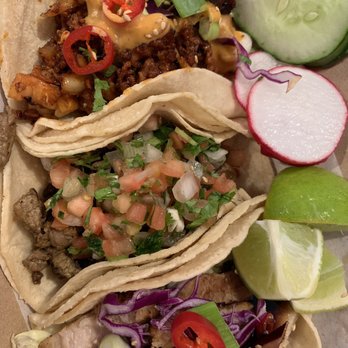Taco Ssam - Pork belly, spicy pork, carne asada - Korean Near Me - Bailey's Crossroads, Virginia