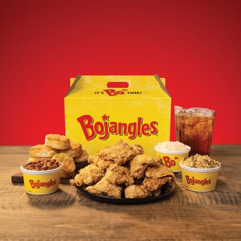 Bojangles - a box of bojangles and a plate of fried chicken - Southern Near Me - Virginia Beach, Virginia