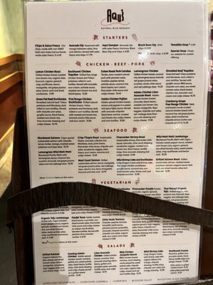 Menu photo 7 Aqui Cal-Mex San Jose, CA