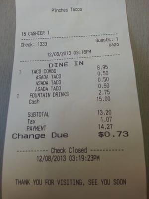 Pinches Tacos by null