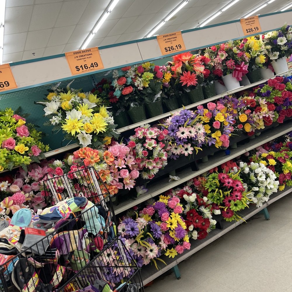 Food Depot - a display of flowers in a grocery store - Grocery Near Me - Stockbridge, Georgia Food Depot - a display of flowers in a grocery store - Grocery Near Me - Stockbridge, Georgia